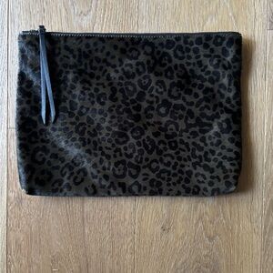 Banana Republic Leopard Print Animal Print Clutch